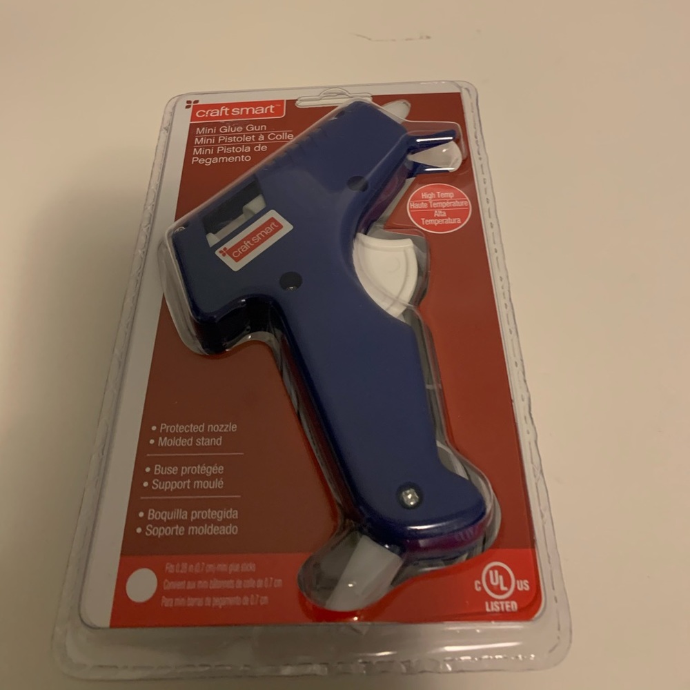 CRAFTSMART 301549 MINI GLUE GUN BLUE New…